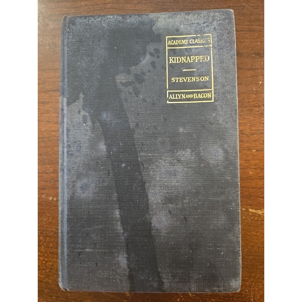 Kidnapped by Robert Louis Stevenson (HC 1925) Academy Classics